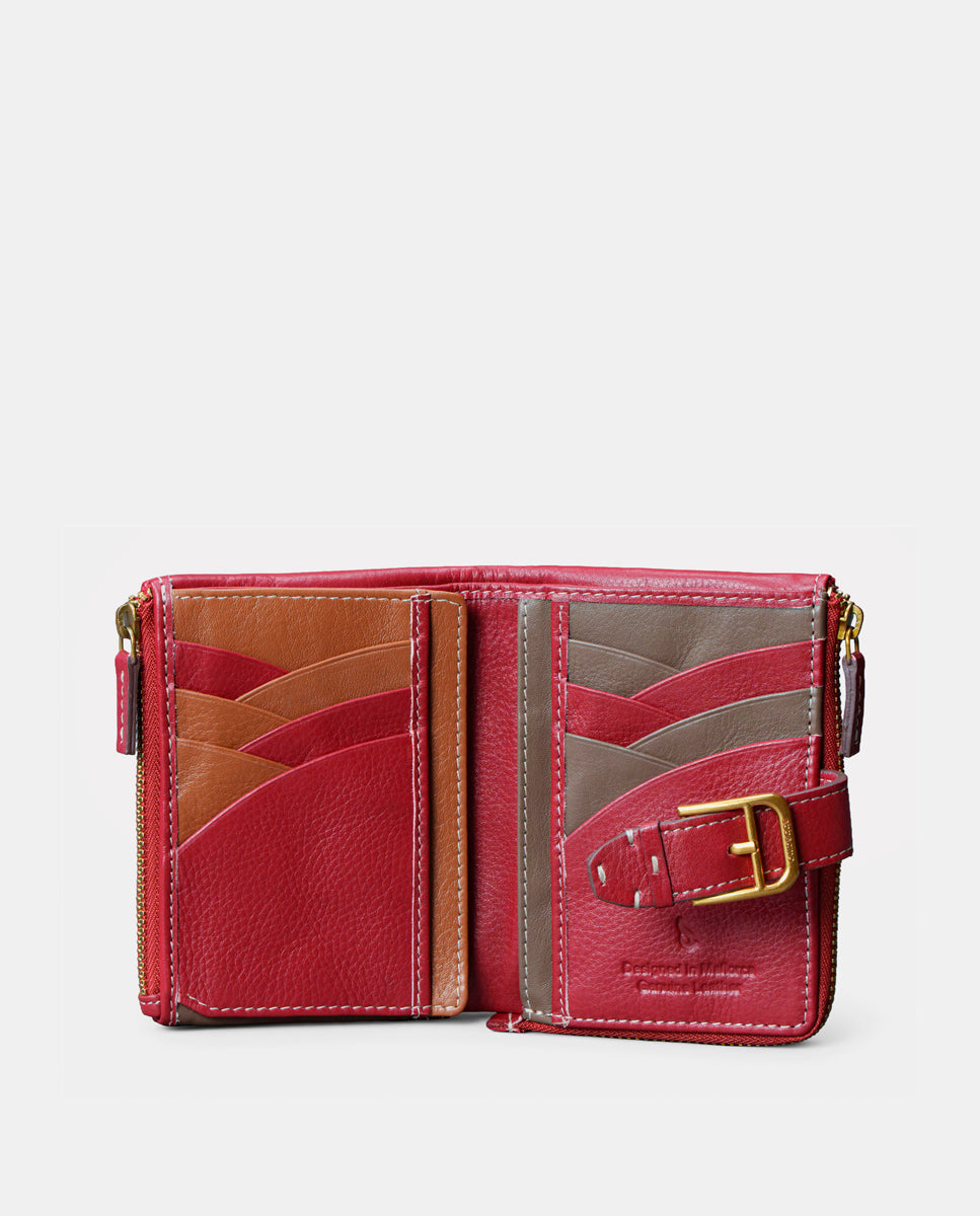 abbacino-cartera-peque-a-de-mujer-en-piel-roja image 2