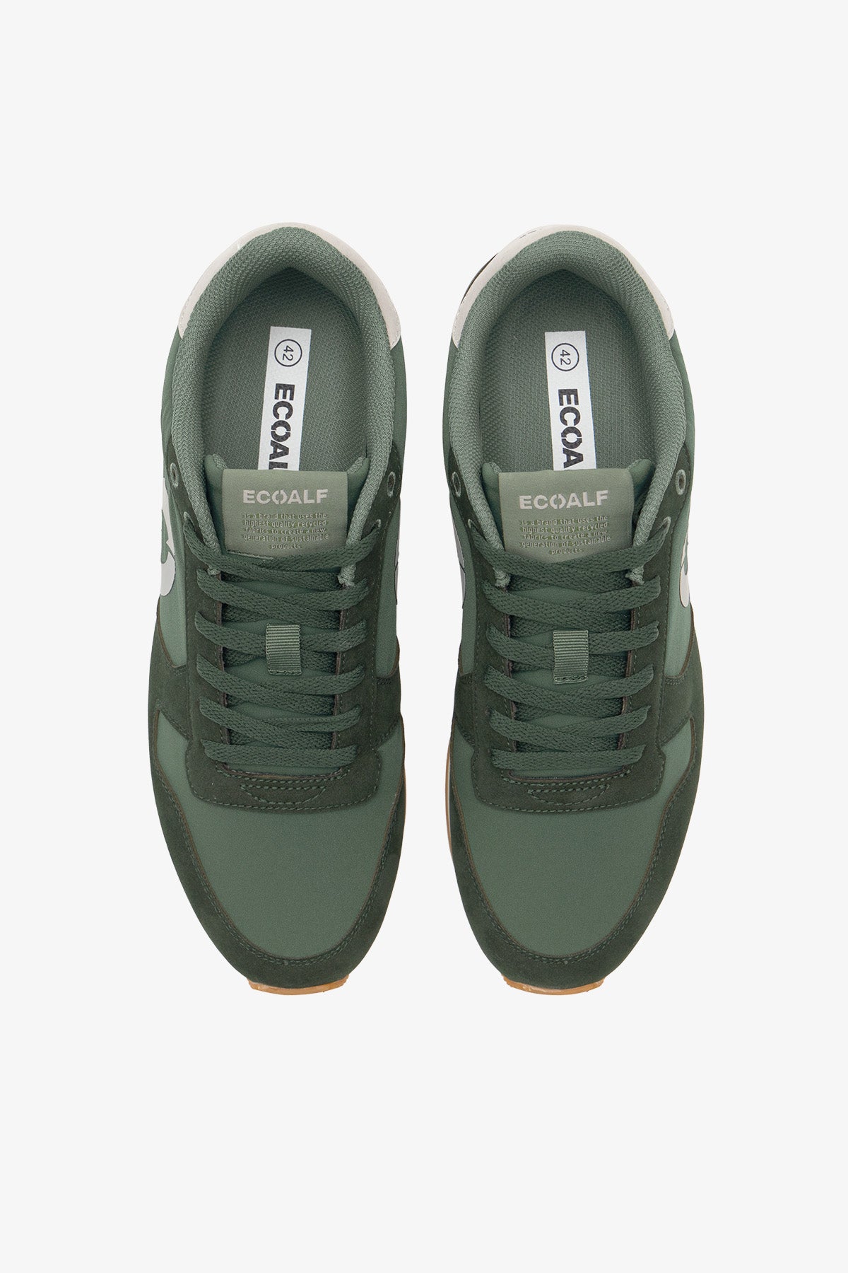 ecoalf-zapatilla-uclaalf-verde-de-hombre-poliamida-reciclada-veganas-ligeras image 4