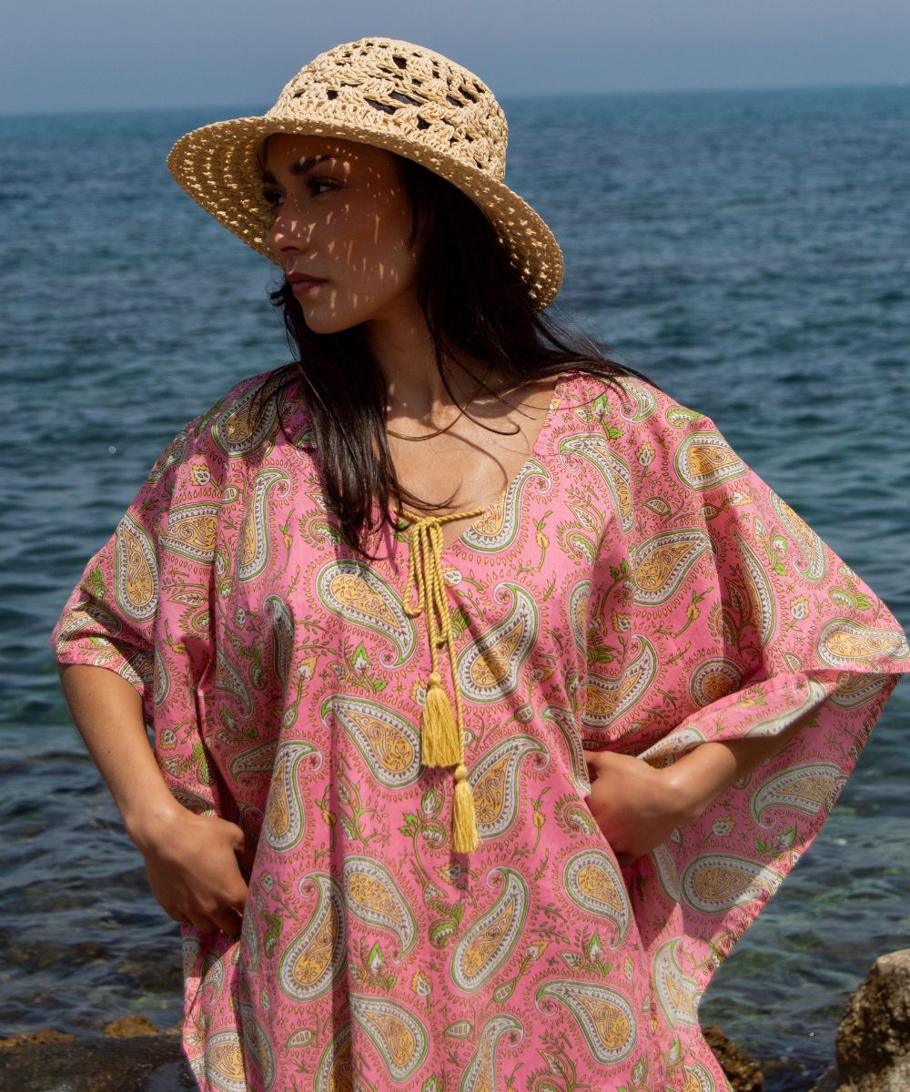 kbas-kurta-de-algod-n-talla-nica-color-rosa image 4