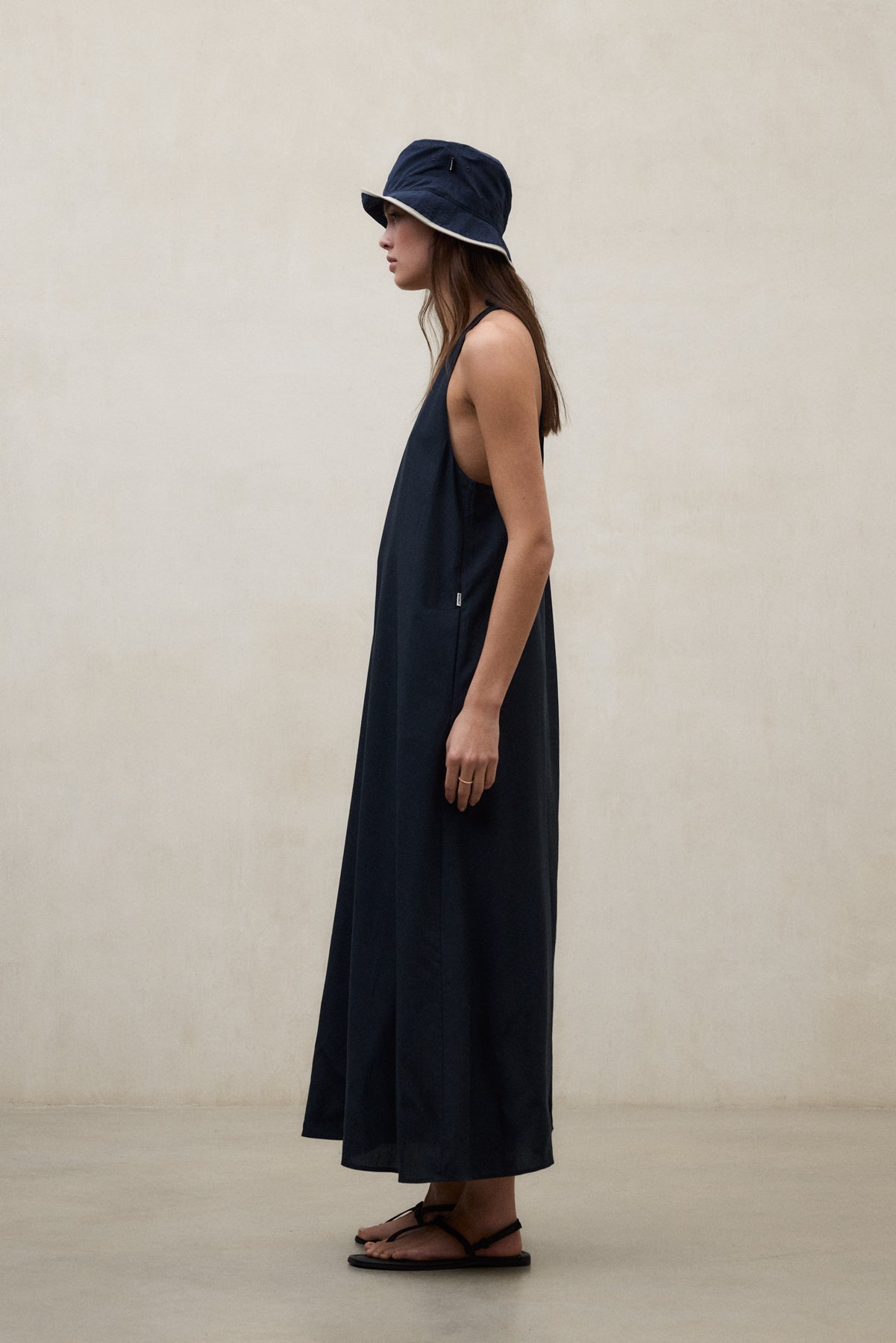 ecoalf-crome-vestido-mujer-azul-marino image 3