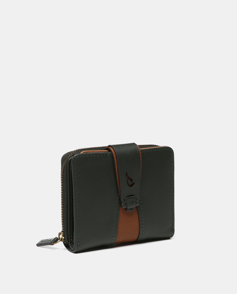 abbacino-cartera-peque-a-piel-vacuno-verde-bicolor image 4