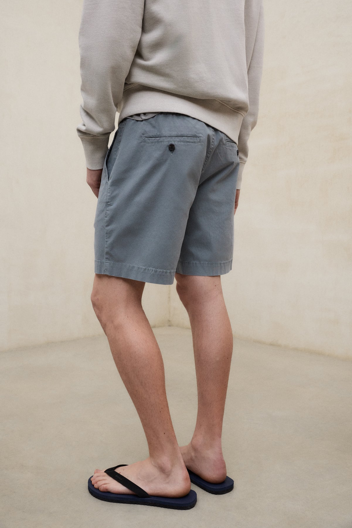 ecoalf-shorts-ethic-azul-algod-n-regenerativo-te-ido-con-pigmentos-naturales-y-f image 2
