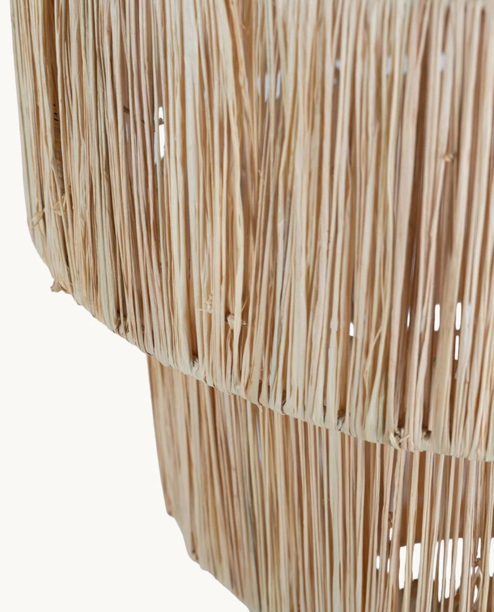 kbas-l-mpara-de-rafia-natural-hecha-a-mano-estilo-bohemio image 3