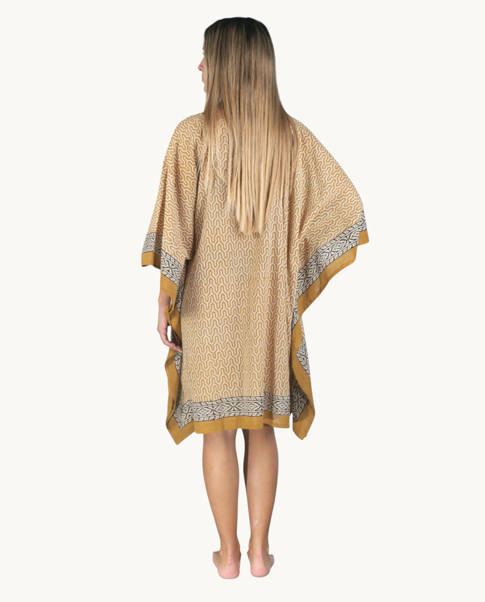 kurta-de-algod-n-kbas-color-mostaza-talla-nica image 3