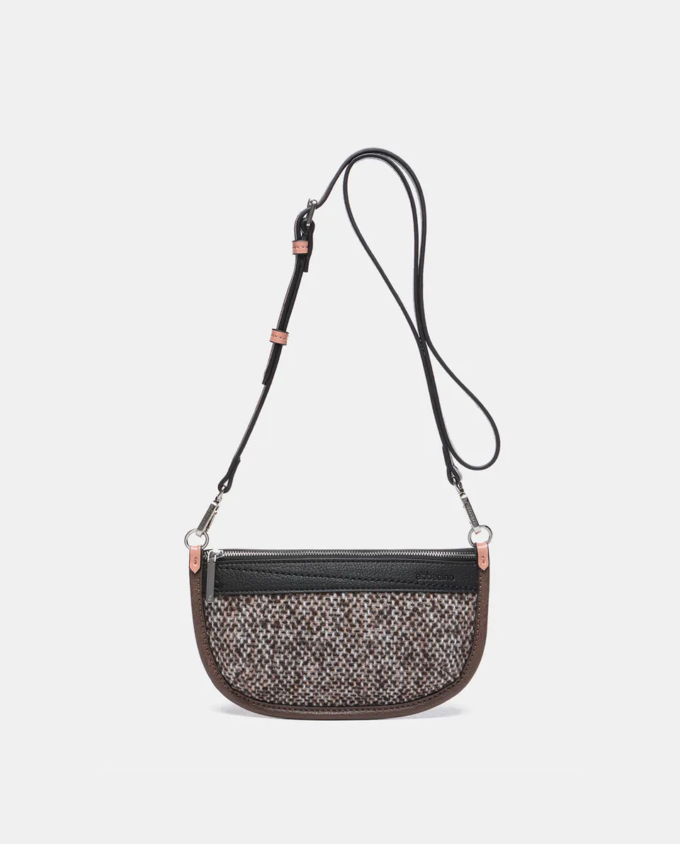 abbacino-bandolera-media-luna-tweed-marr-n image 1