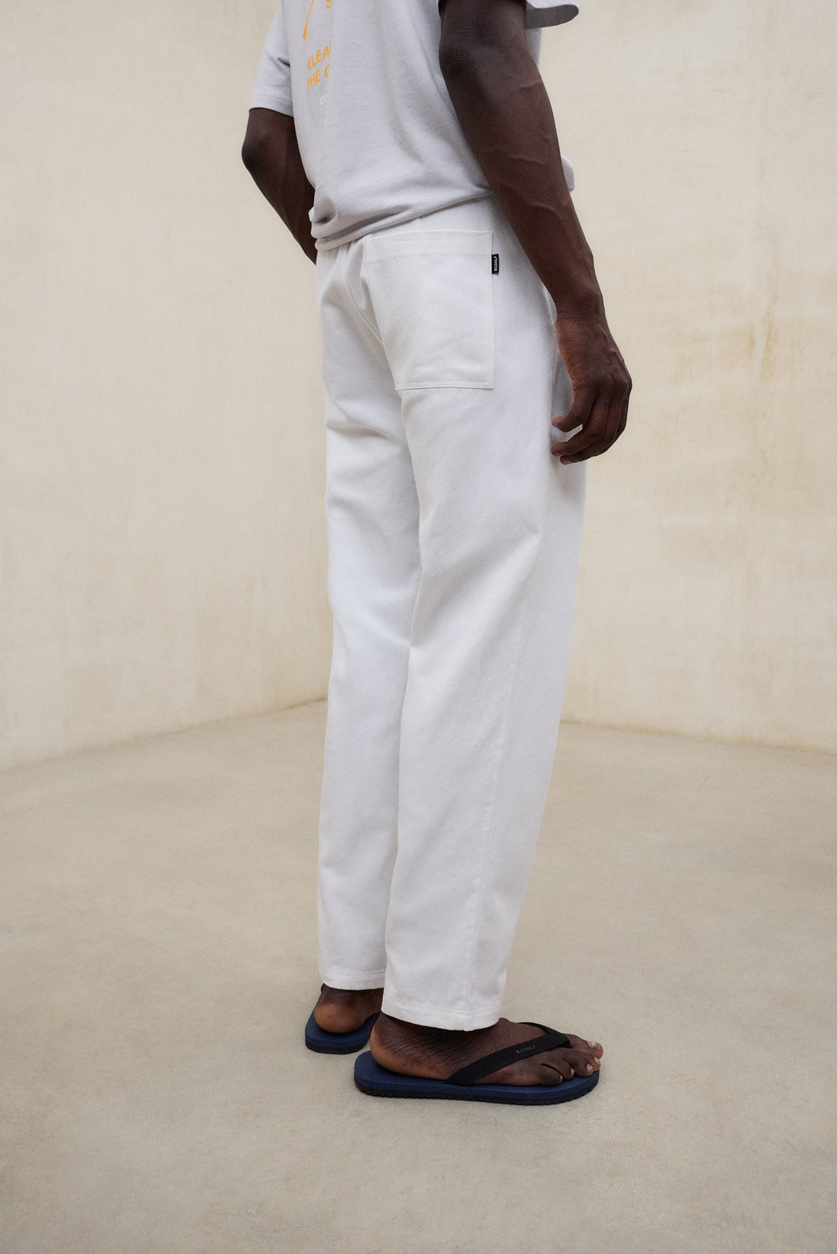 ecoalf-pantalones-gina-blanco image 3