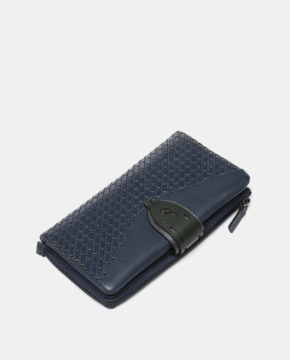 abbacino-cartera-grande-de-mujer-en-piel-azul-premium image 5