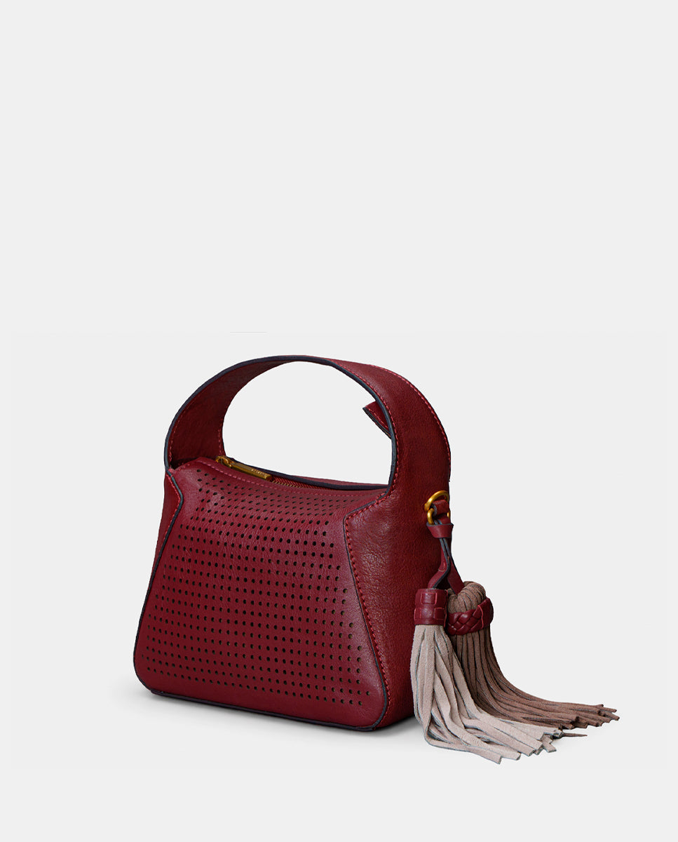 bolso-de-mano-abbacino-lua-en-piel-troquelada-burdeos image 7