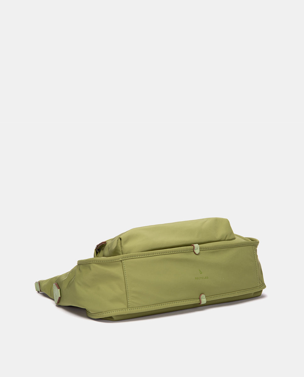bolso-de-hombro-abbacino-en-tejido-verde-reciclado image 8