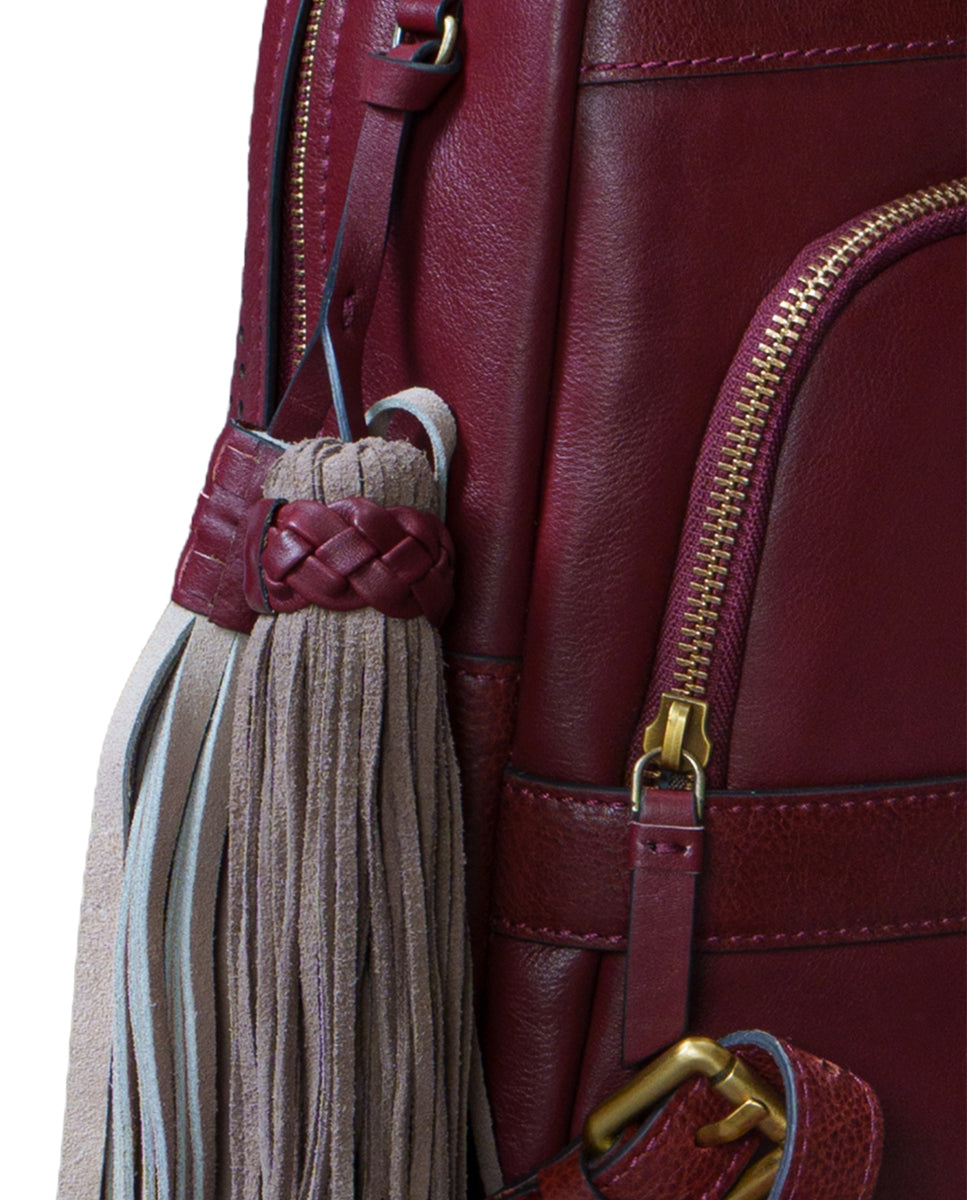 abbacino-mochila-piel-troquelada-burdeos-mujer image 6