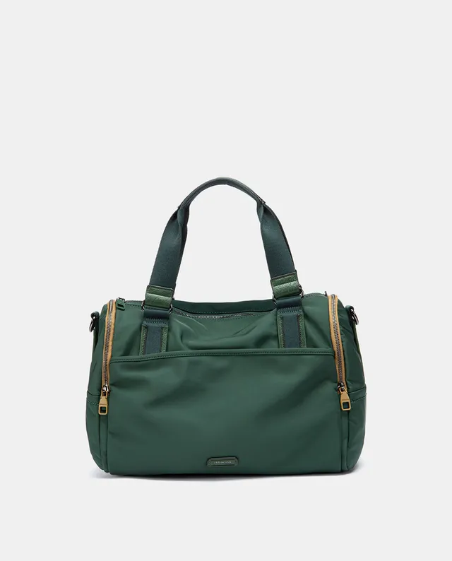 abbacino-bolso-de-viaje-en-materiales-reciclados-verde-deportivo-con-bandolera image 1