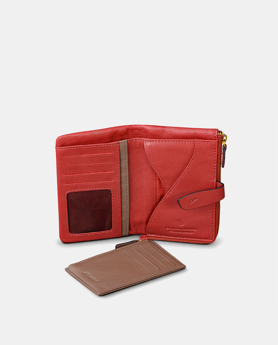 abbacino-cartera-mediana-de-mujer-en-piel-roja image 5