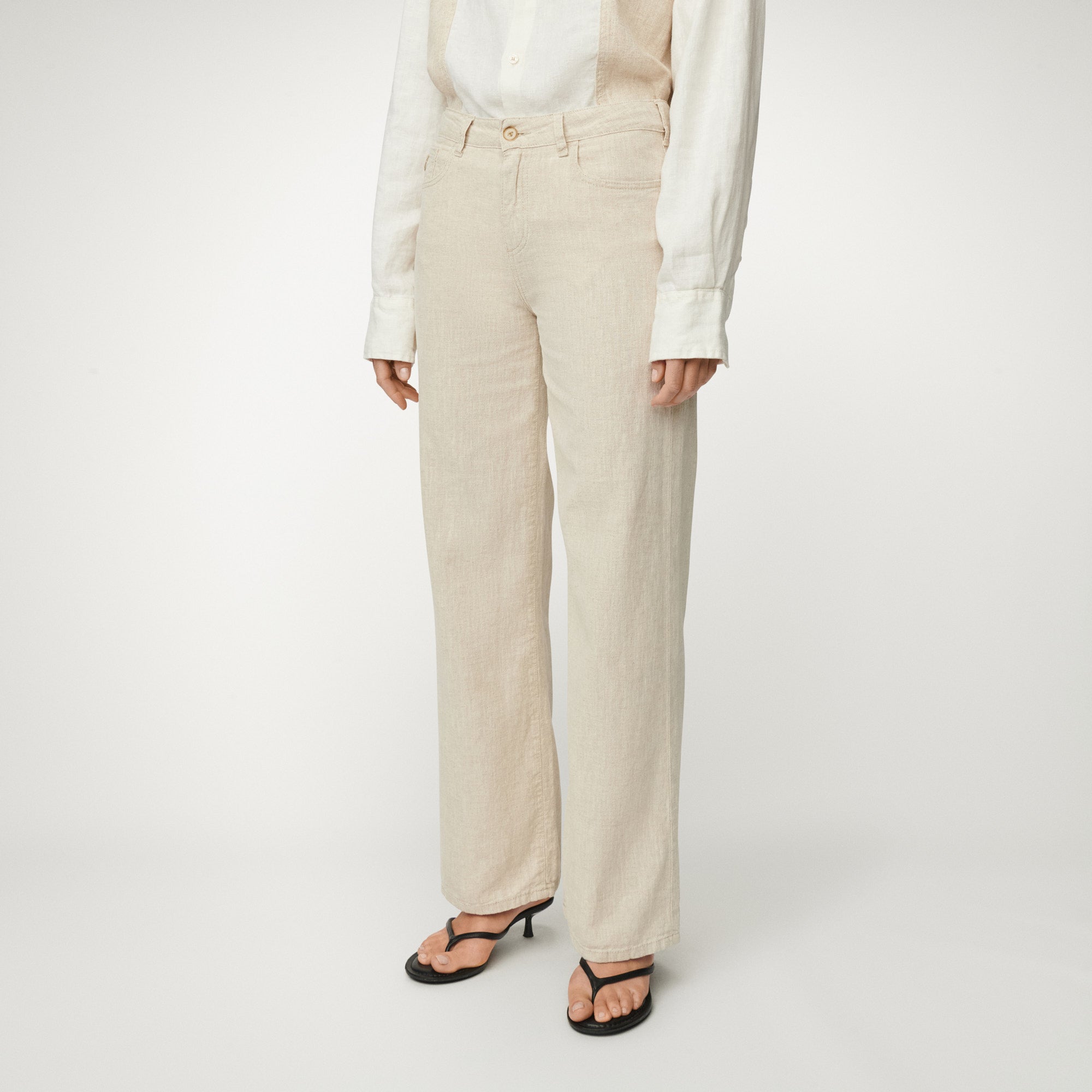 lois-culotte-2172-7584-pantal-n-cropped-de-lino-y-algod-n-en-lino-natural image 2