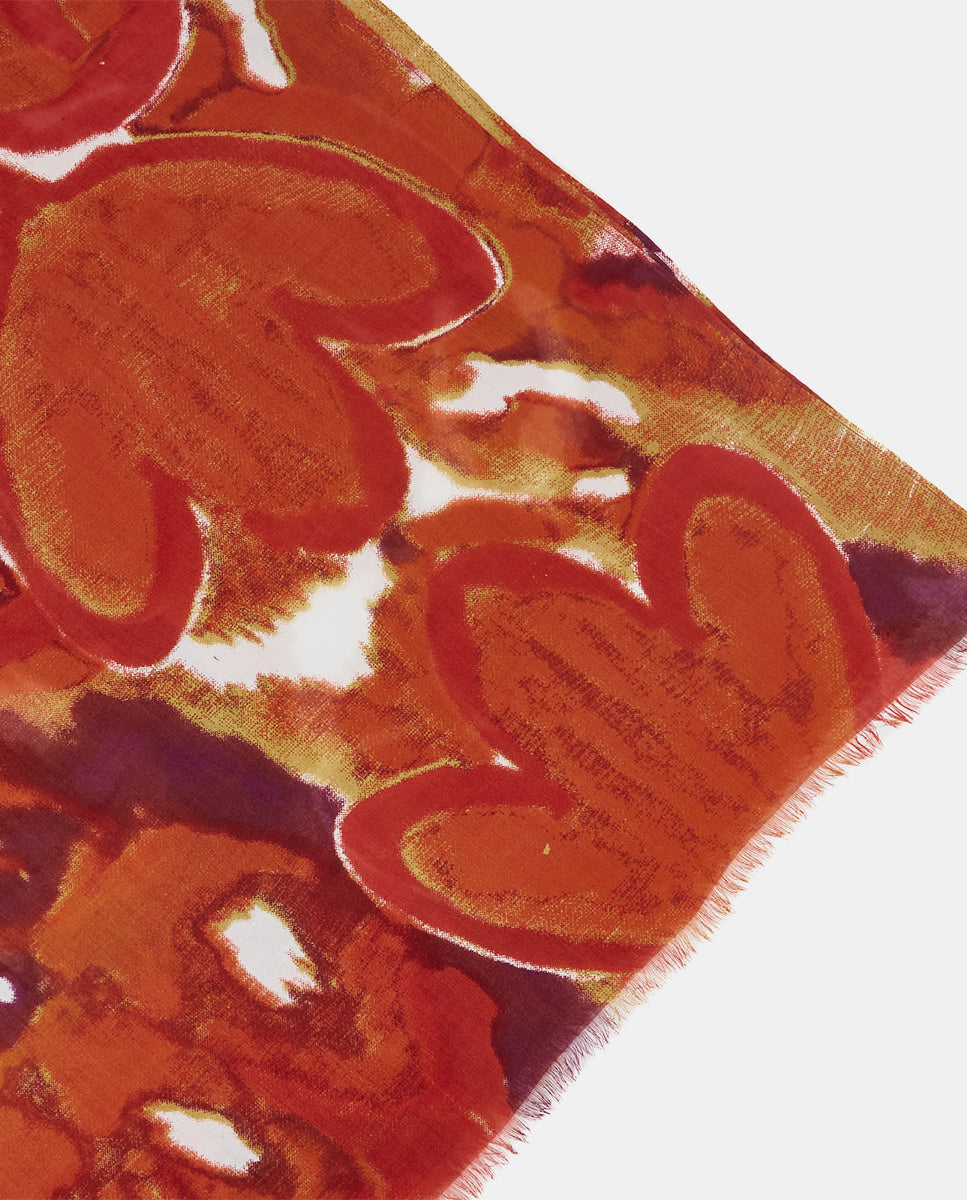 abbacino-pa-uelo-de-viscosa-naranja-estampado-abstracto image 5