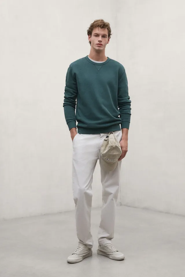 sudadera-gola-verde-de-hombre-ecoalf image 1