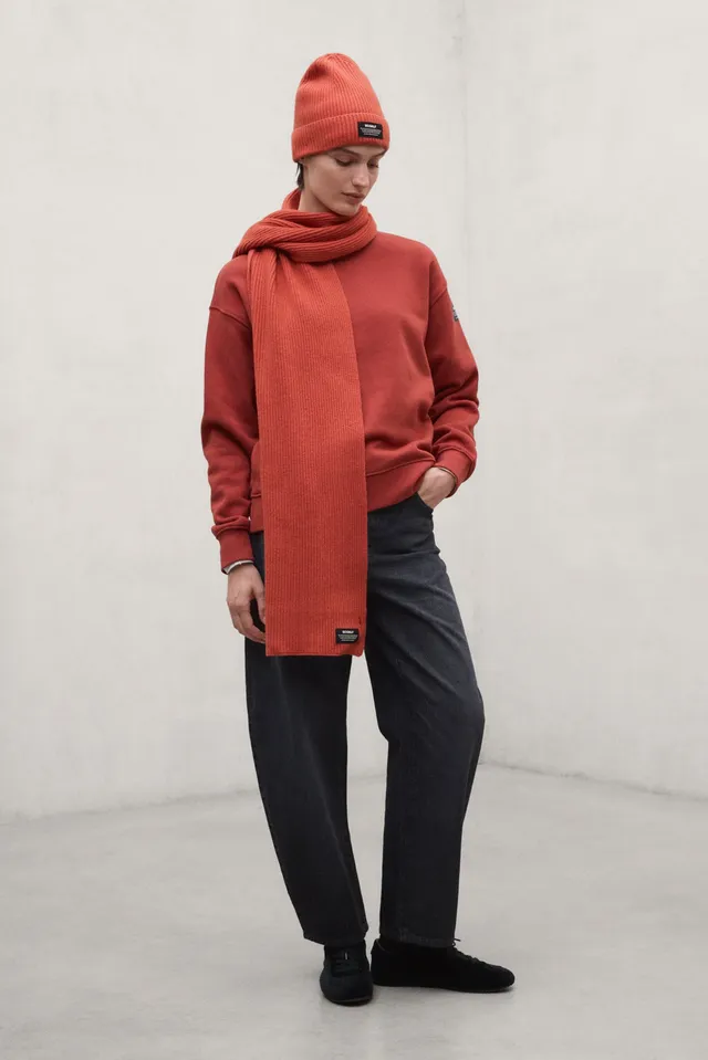 ecoalf-sudadera-godoy-naranja-de-algod-n-reciclado-para-mujer image 1
