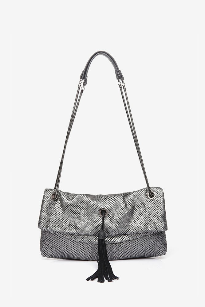 abbacino-bolso-de-fiesta-malla-met-lica-plata image 2