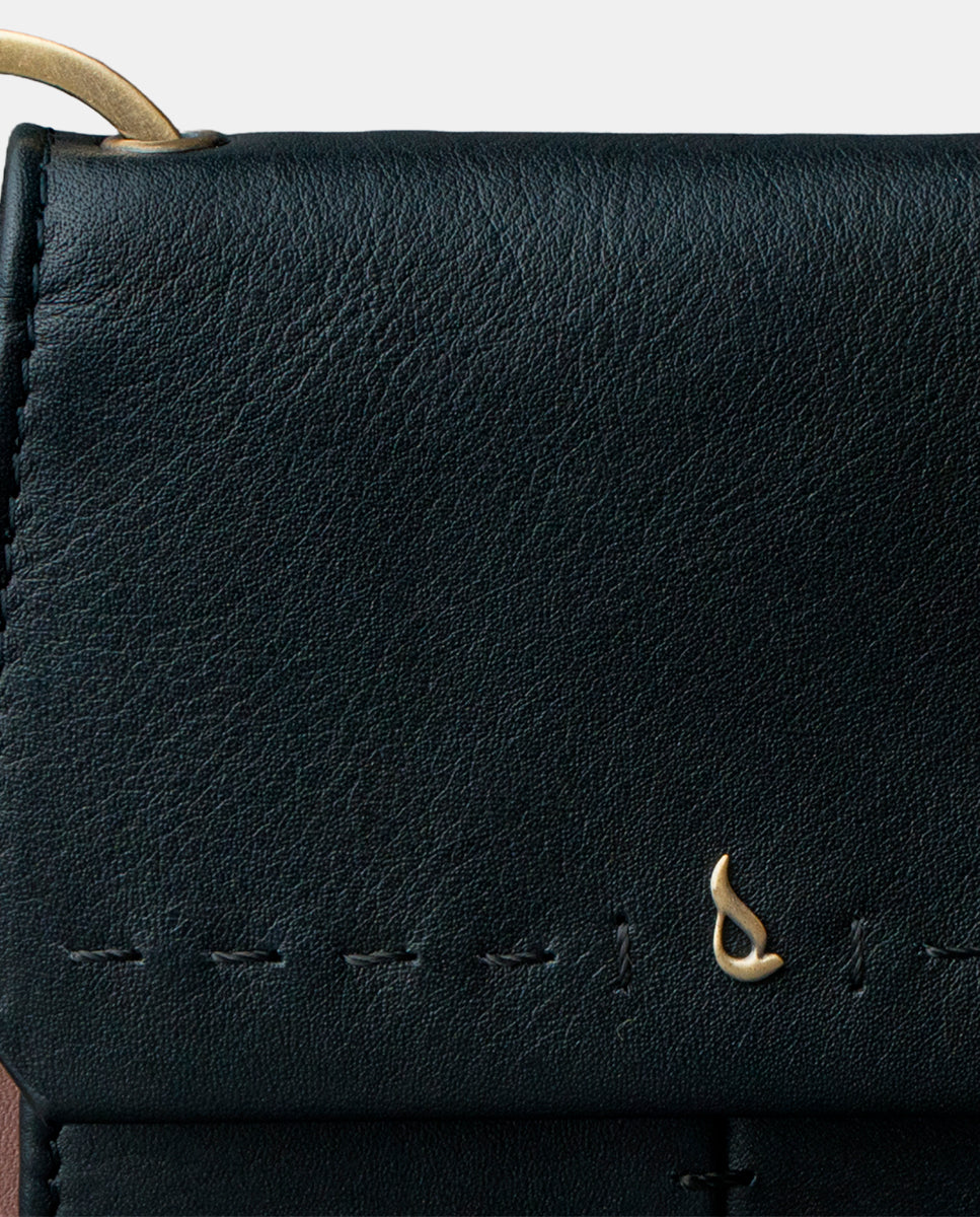 abbacino-monedero-mujer-piel-negro-solapa-con-anilla image 7