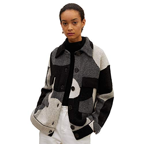 parfois-chaqueta-de-punto-estampada-con-botones-mujer image 7