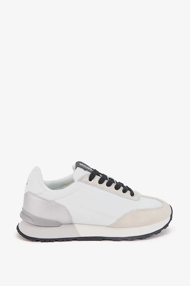 abbacino-zapatilla-de-mujer-blanco-y-negro-piel-y-tejido image 1