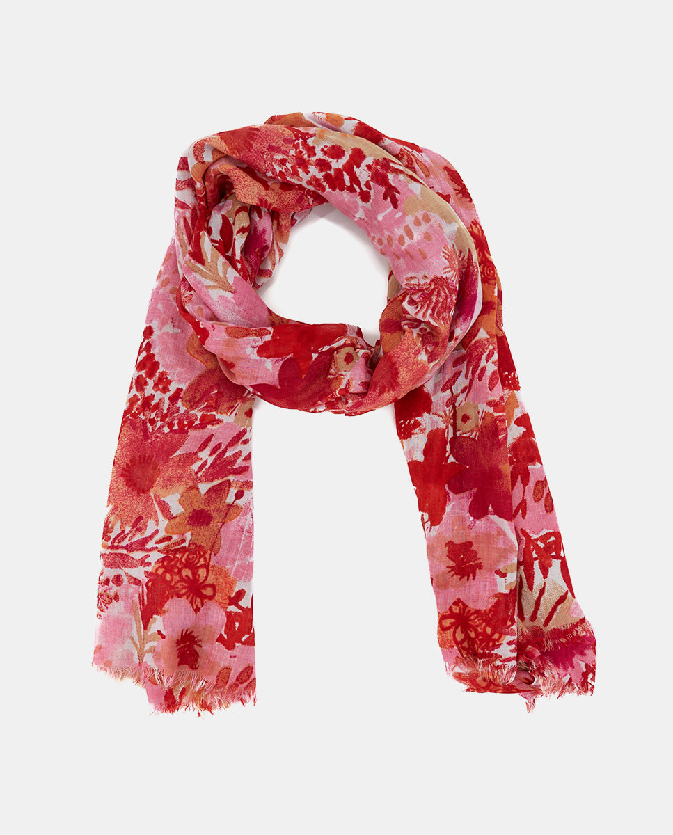 abbacino-pa-uelo-viscosa-estampado-floral-rojo image 5