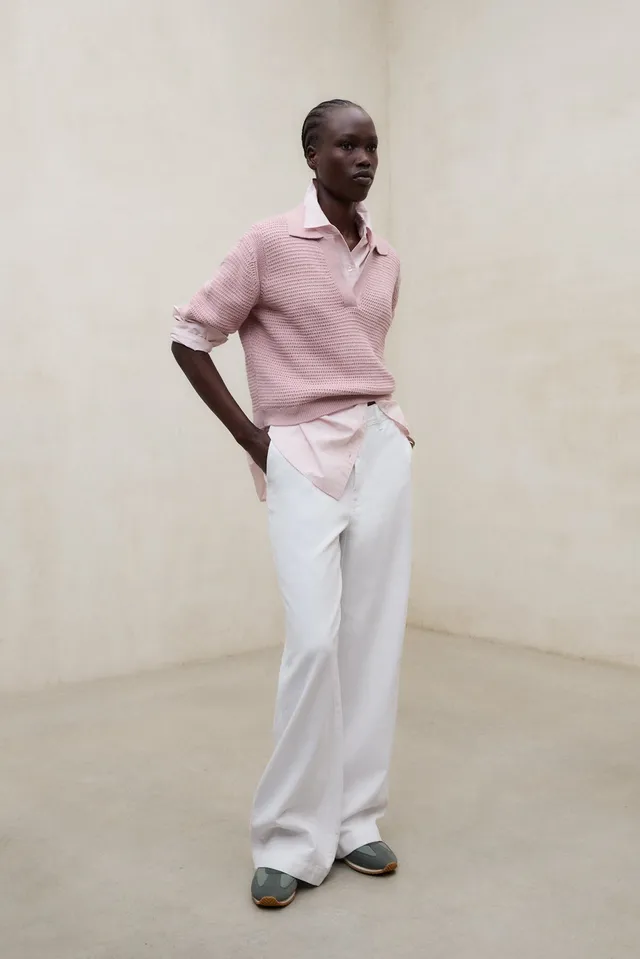 ecoalf-jersey-anna-rosa-de-mujer-algod-n-org-nico-fit-relajado image 1