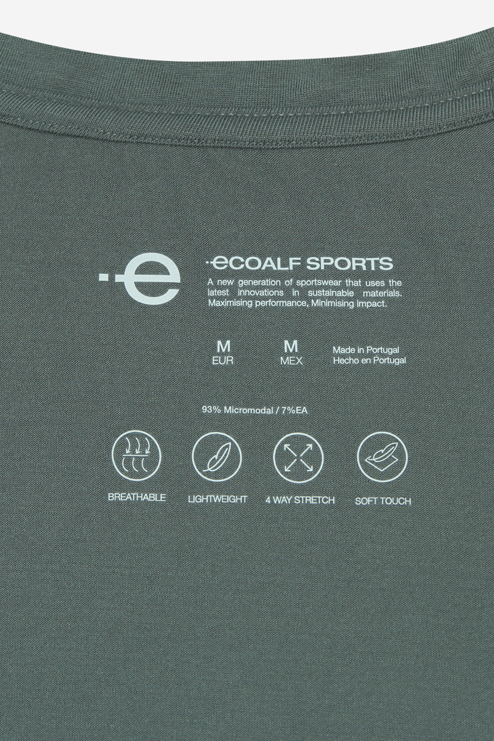 camiseta-ecoalf-amed-de-micromodal-y-elastano-para-hombre-en-verde image 6