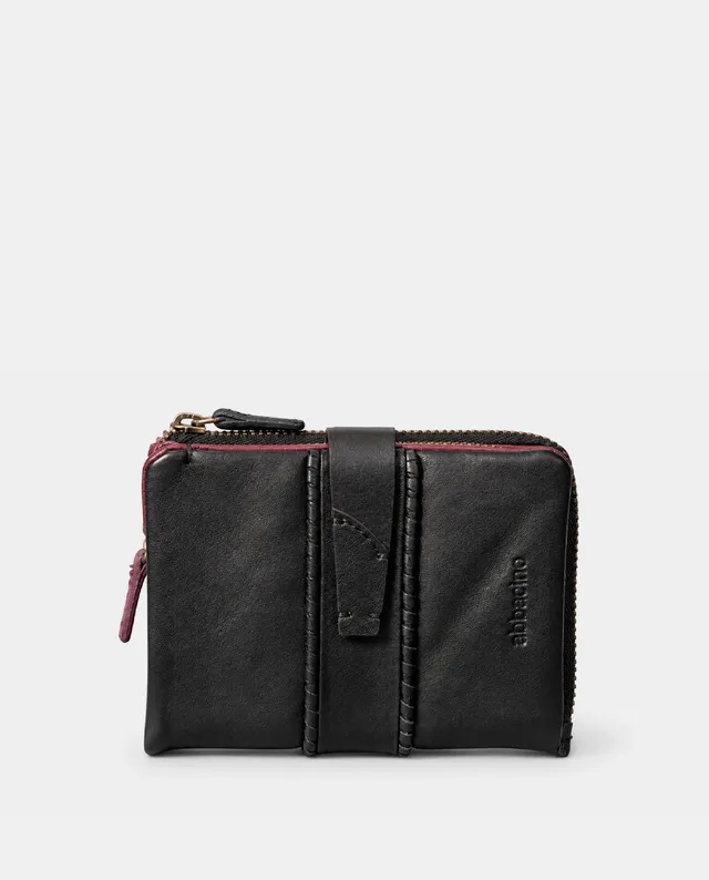 abbacino-cartera-peque-a-piel-negra-mujer-con-monedero image 1
