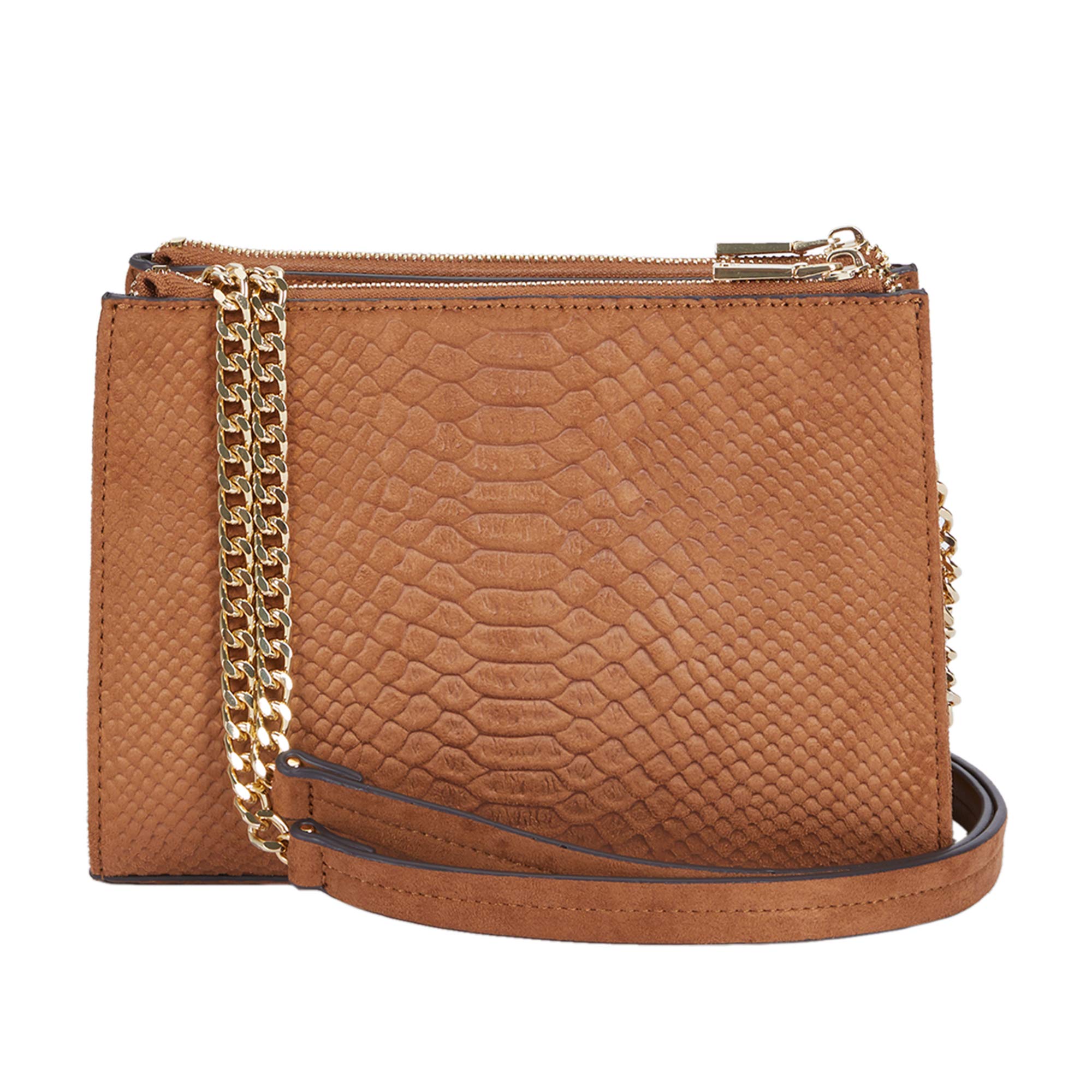 parfois-bolso-bandolera-grabada-asa-combinada-mujer-talla-m-camel image 4