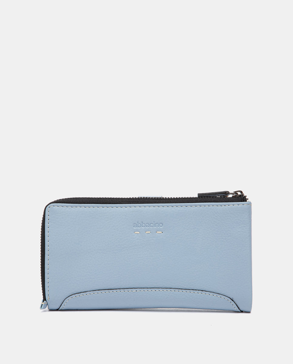 abbacino-cartera-grande-piel-azul-claro-vacuna-premium image 3