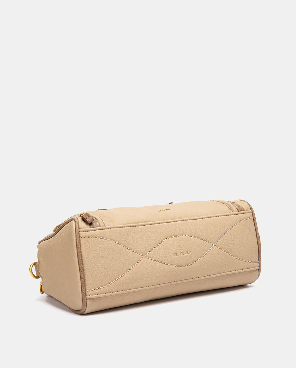 abbacino-bolso-de-mano-reciclado-beige-efecto-piel image 7