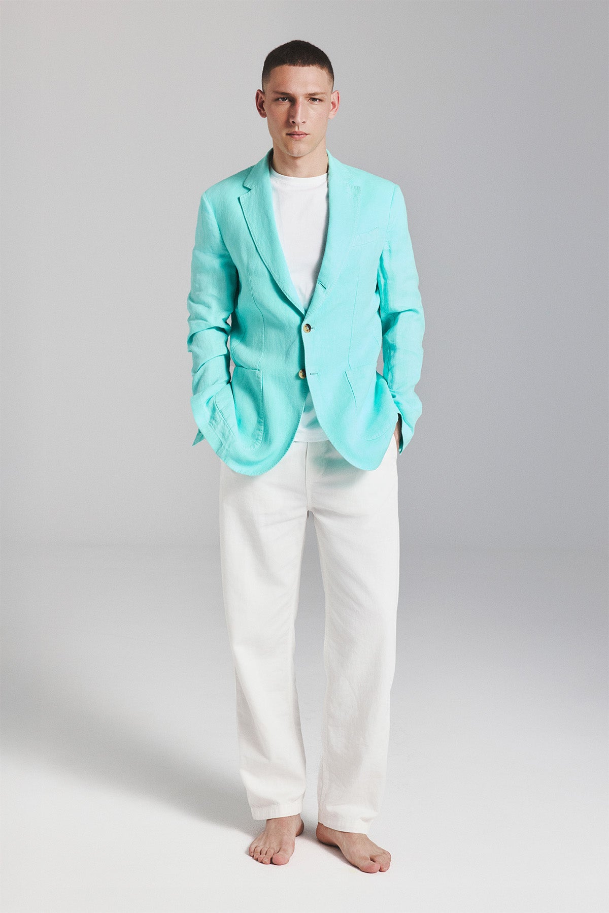 blazer-ecoalf-lapo-ca-amo-turquesa image 2
