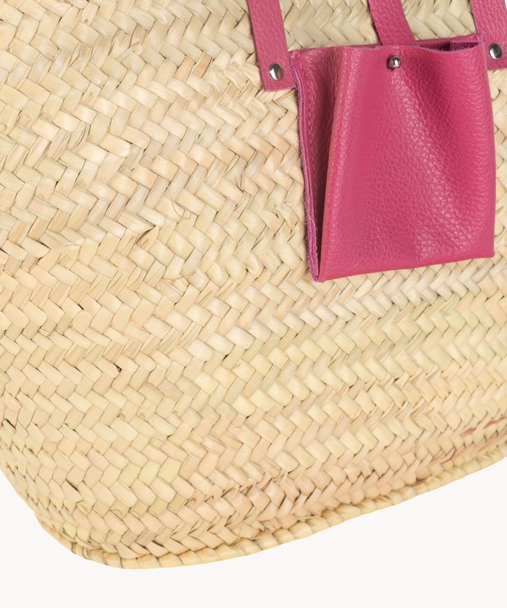 capazo-de-palma-natural-y-piel-kbas-color-rosa-54-x-17-x-31-cm image 3