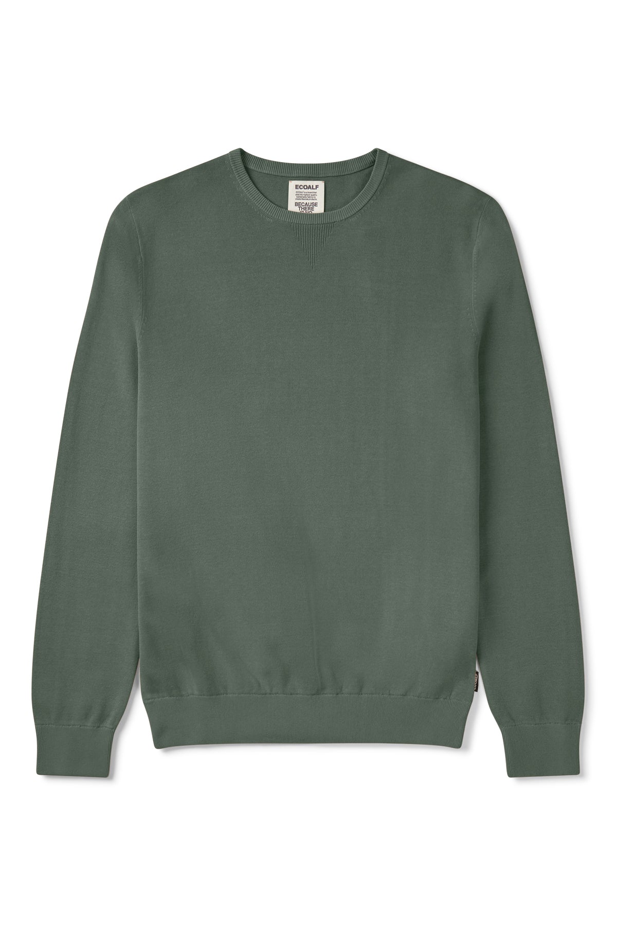 jersey-manzano-de-ecoalf-para-hombre-verde-algod-n-org-nico-fit-regular image 5