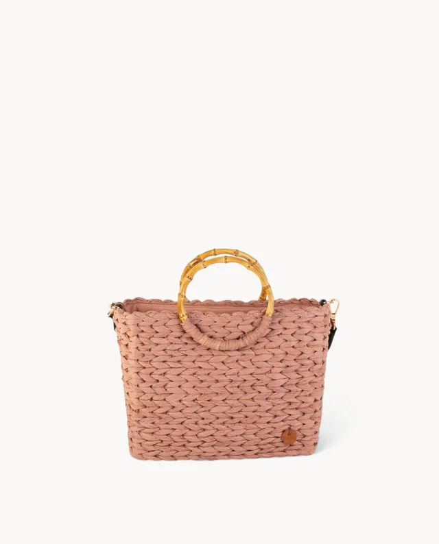 kbas-bolso-de-mano-de-fibra-natural-con-cremallera-color-rosa-palo image 1
