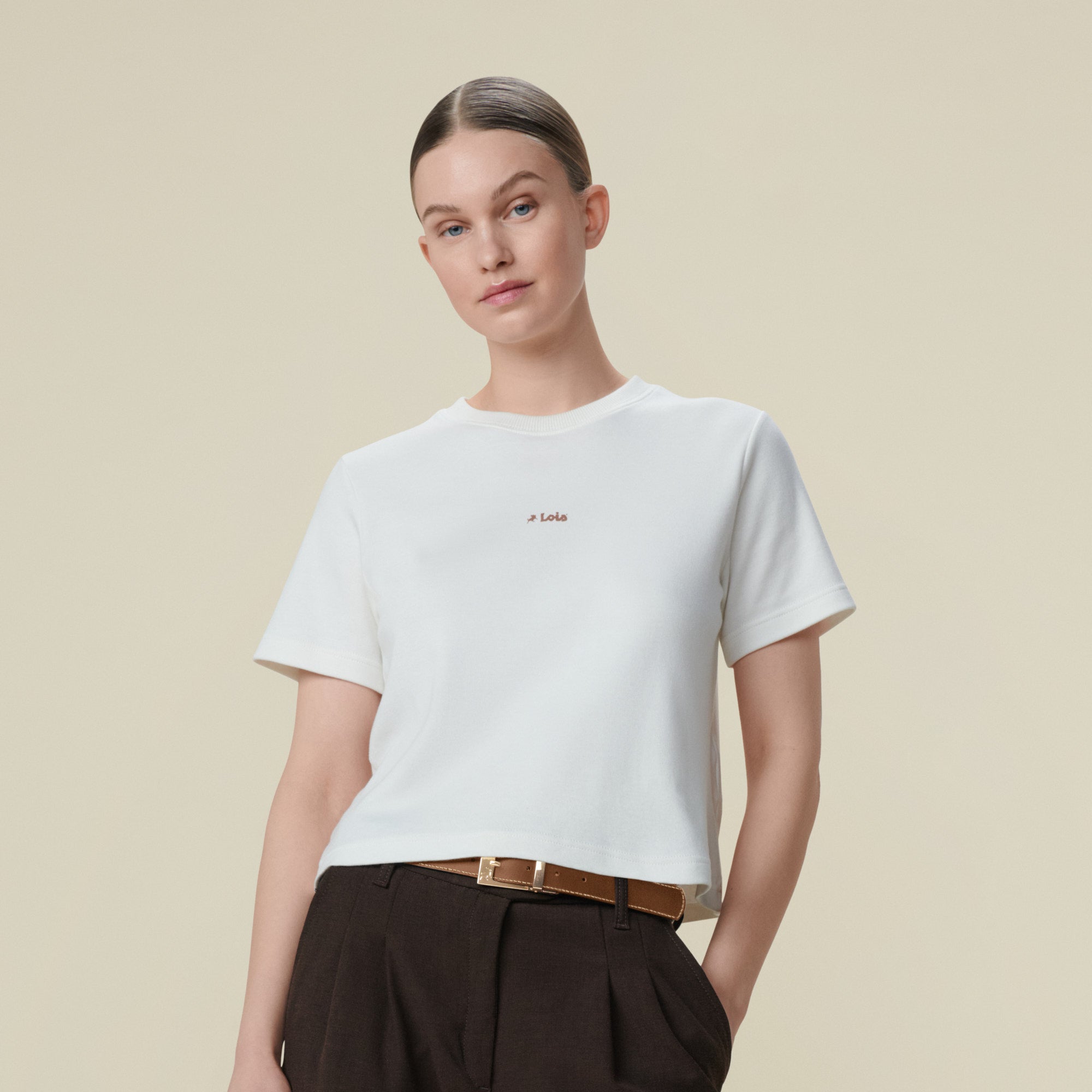 lois-cherry-tee-camiseta-de-algod-n-con-logo image 3