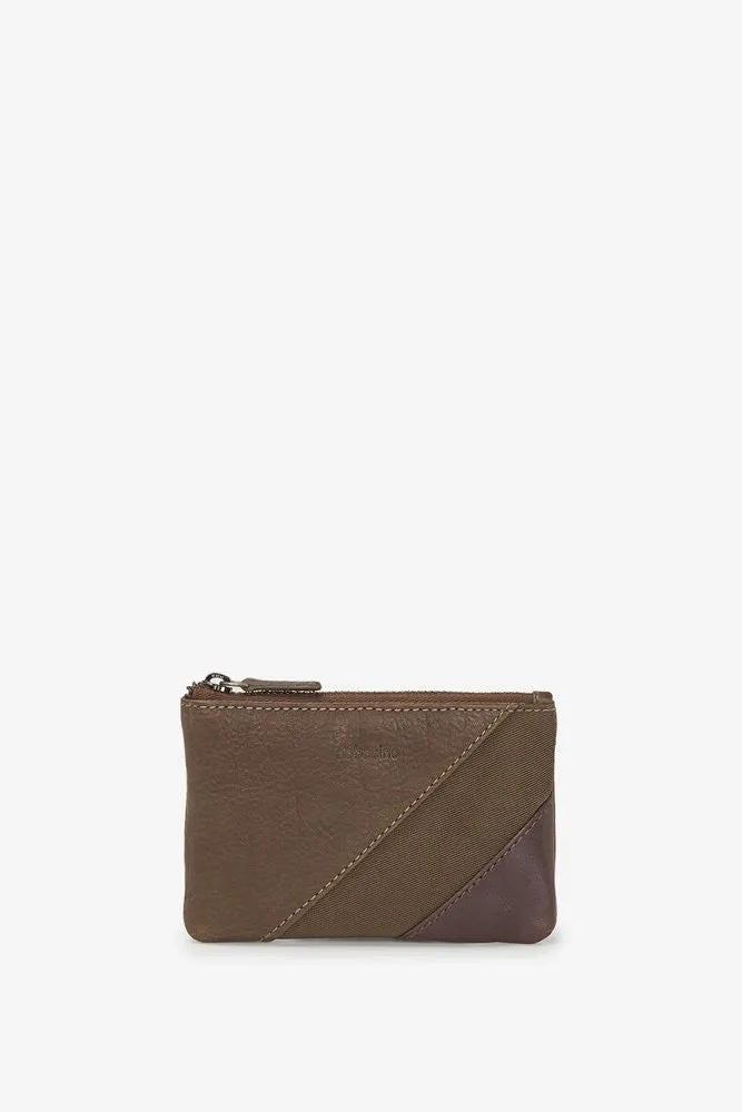abbacino-cartera-hombre-piel-verde-con-cremallera image 1