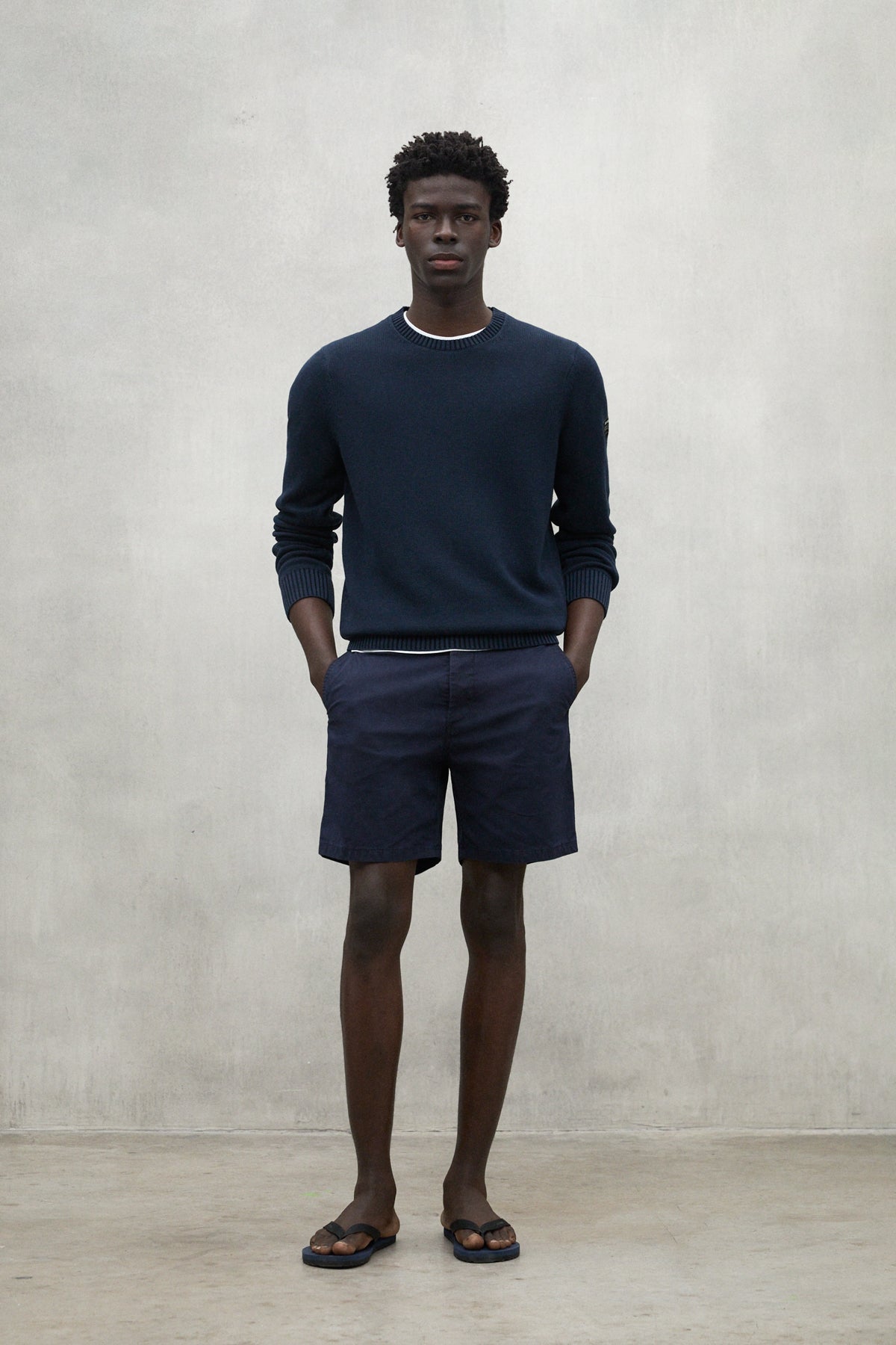 jersey-tail-azul-navy-ecoalf-70-algod-n-org-nico-y-30-lino-fit-regular image 1