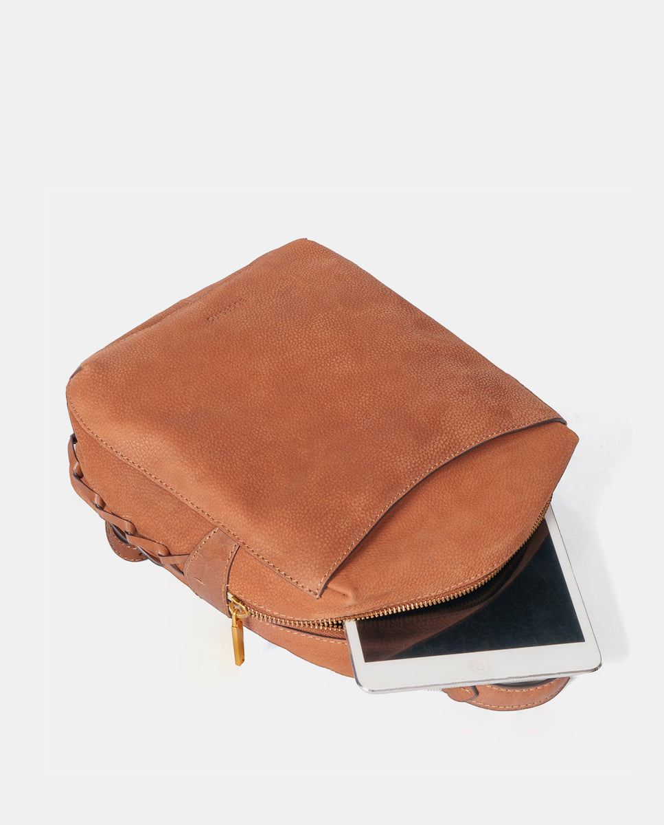 abbacino-mochila-lua-en-nobuck-cognac image 8