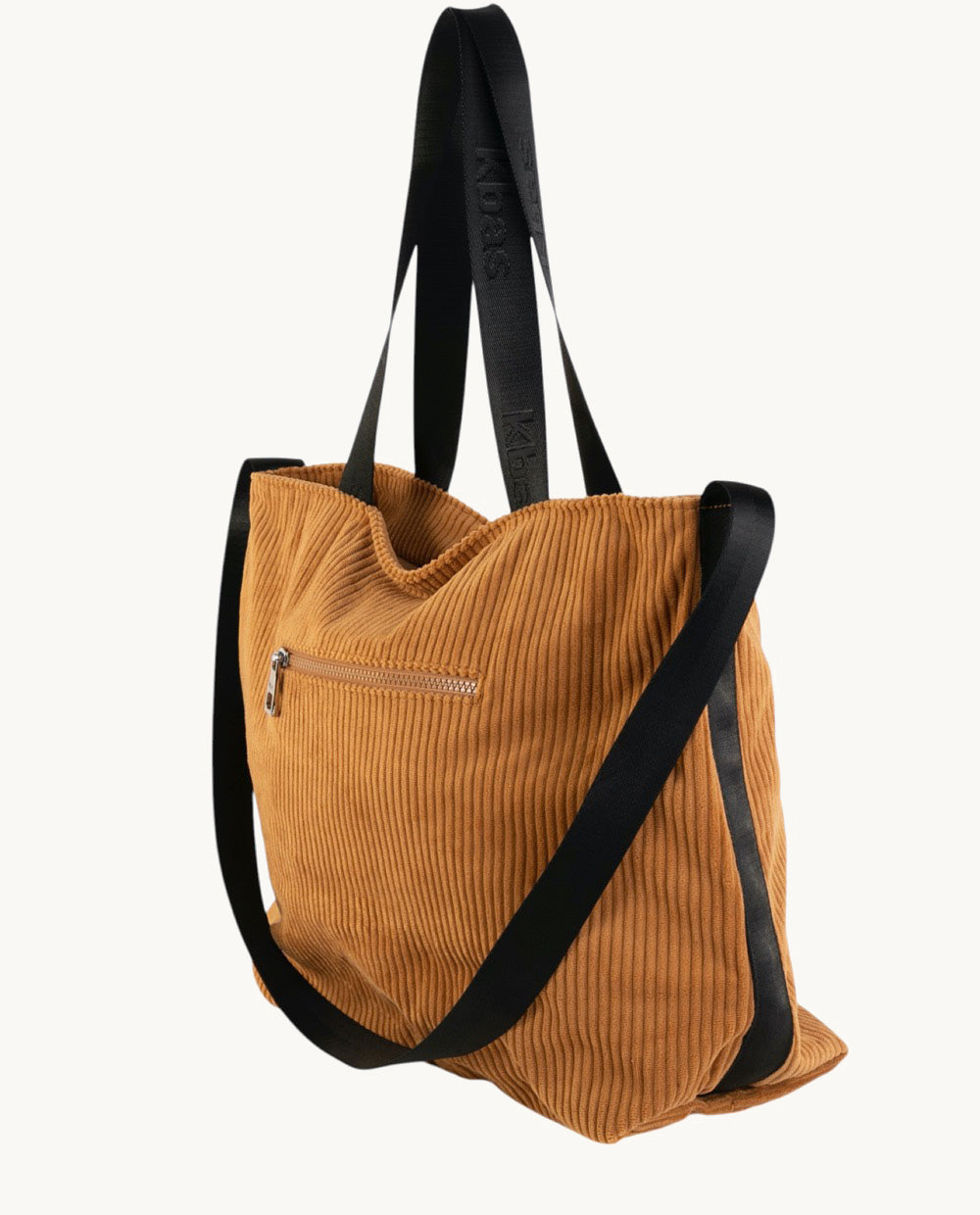 kbas-tote-de-pana-color-camel-40x16x33-cm image 2