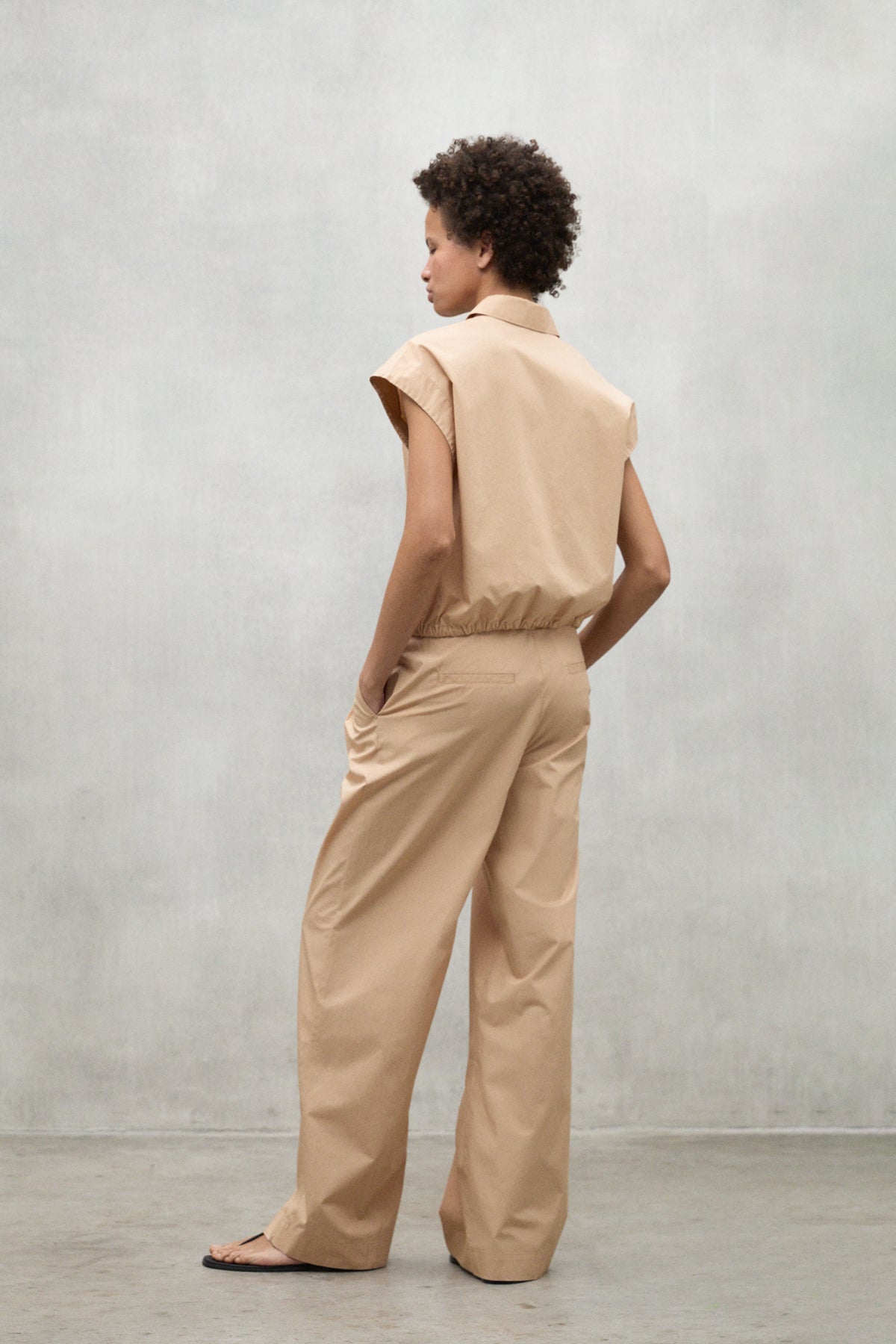 pantal-n-oniar-naranja-ecoalf-para-mujer image 2