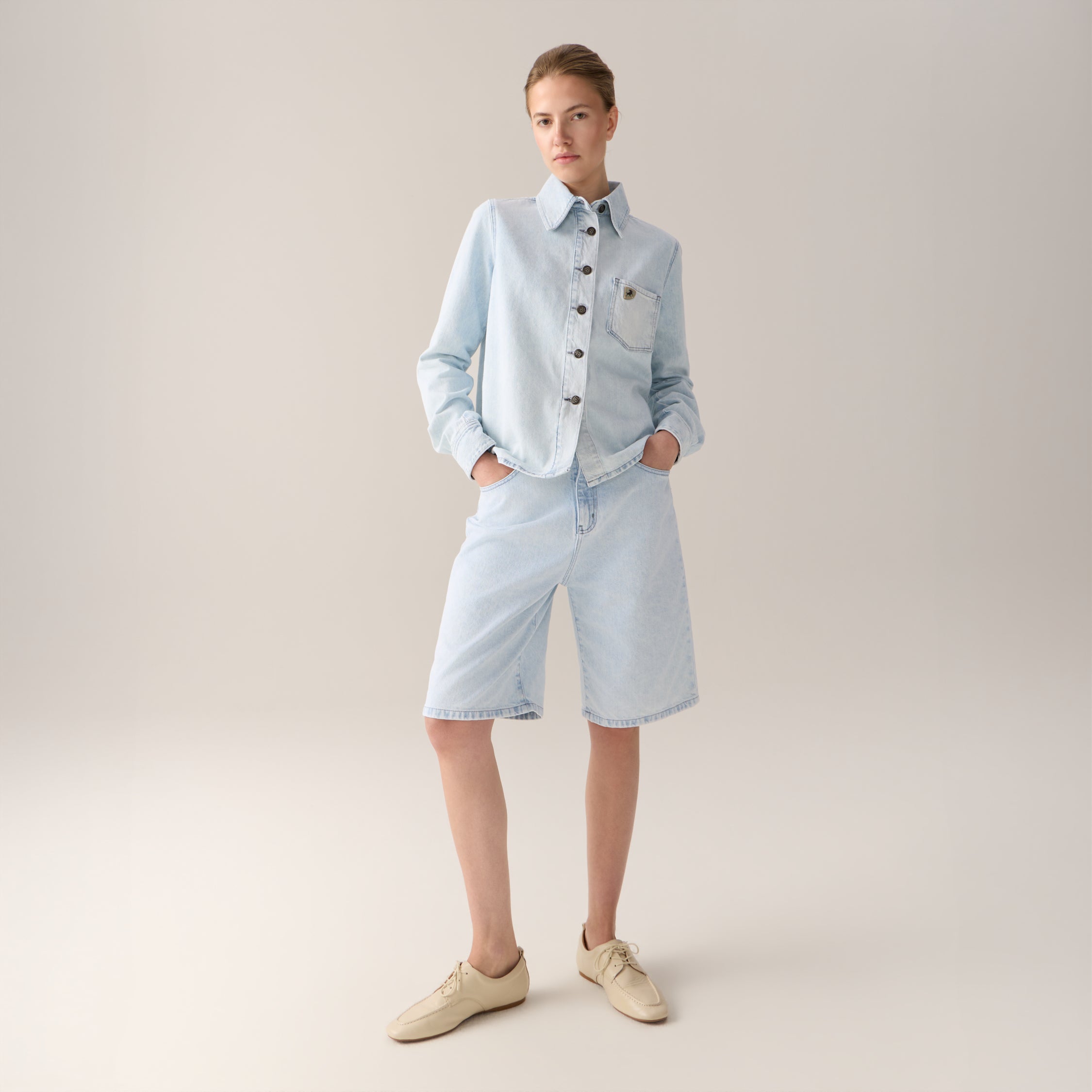 lois-camille-short-de-algod-n-100-para-mujer image 1