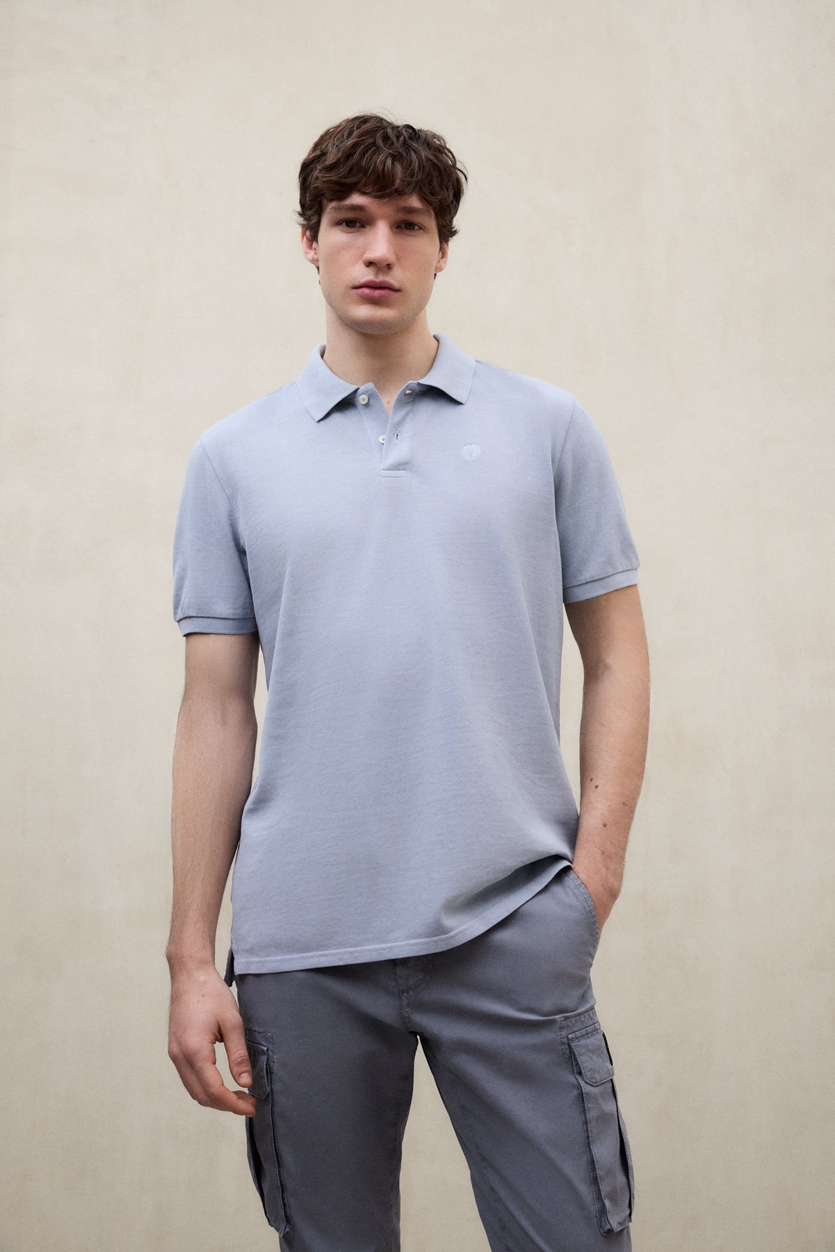 polo-piqu-ecoalf-tedan-azul-para-hombre-100-algod-n-reciclado-fit-regular-estamp image 4
