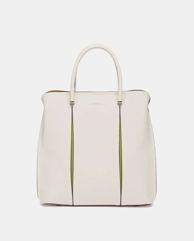 abbacino-bolso-mano-shopper-reciclado-beige-oficina image 1