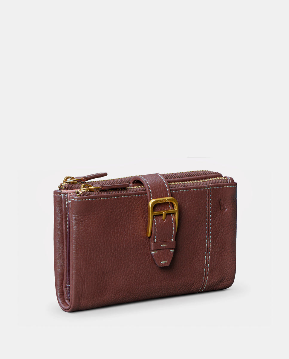 abbacino-cartera-mediana-mujer-piel-marr-n-herraje image 4
