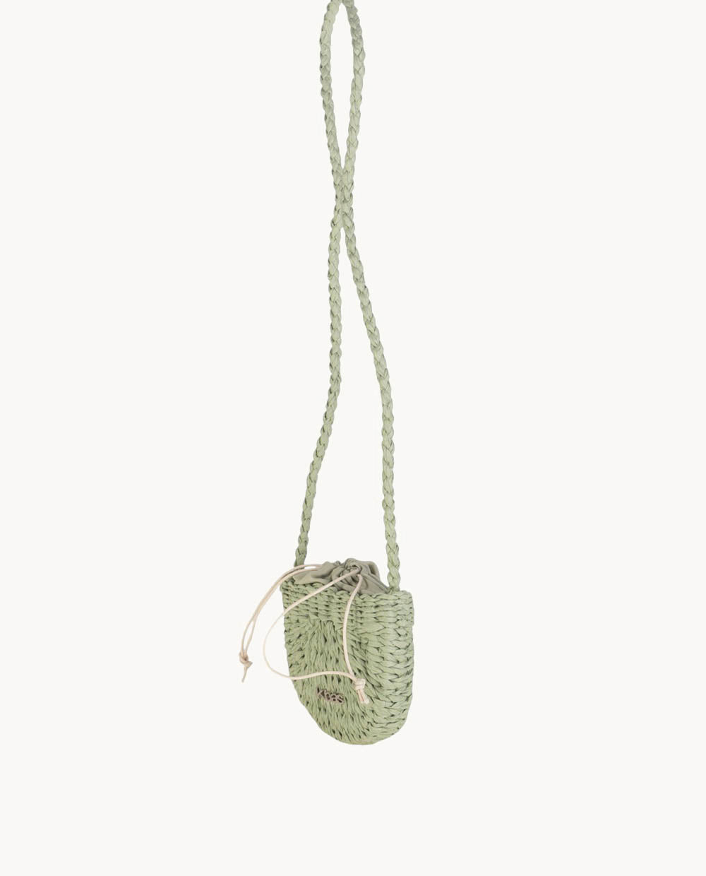 bolso-bandolera-kbas-de-fibra-natural-cierre-de-saco-color-verde-14x6x13-cm image 3