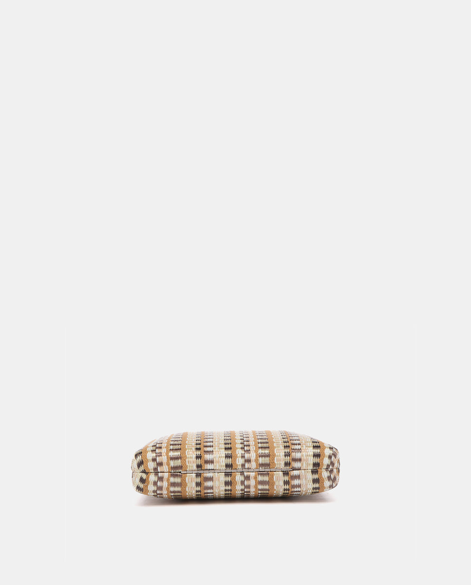 abbacino-clutch-de-fiesta-marr-n-con-estampado image 5