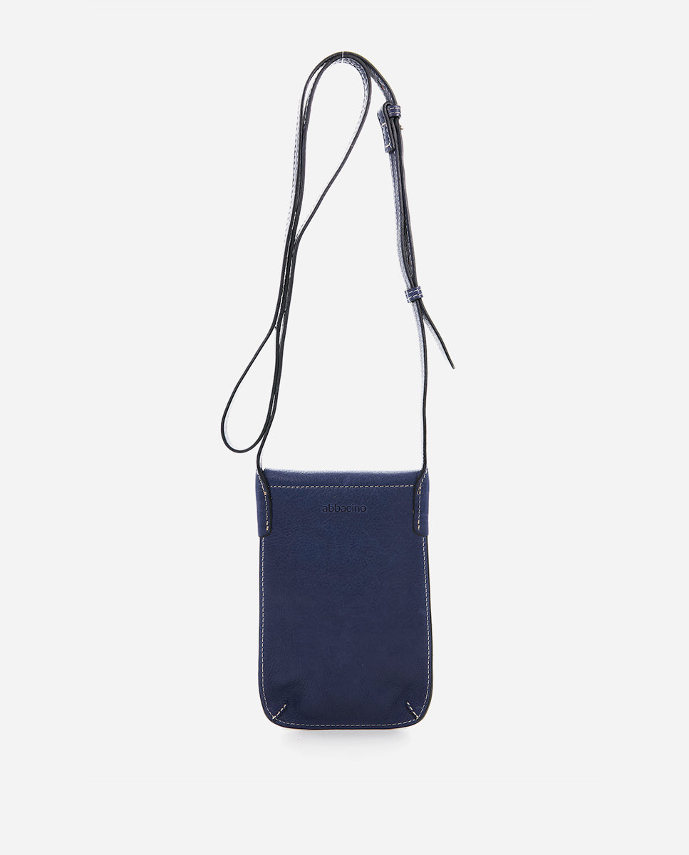 abbacino-bolso-m-vil-mujer-piel-azul-mini-bandolera image 3