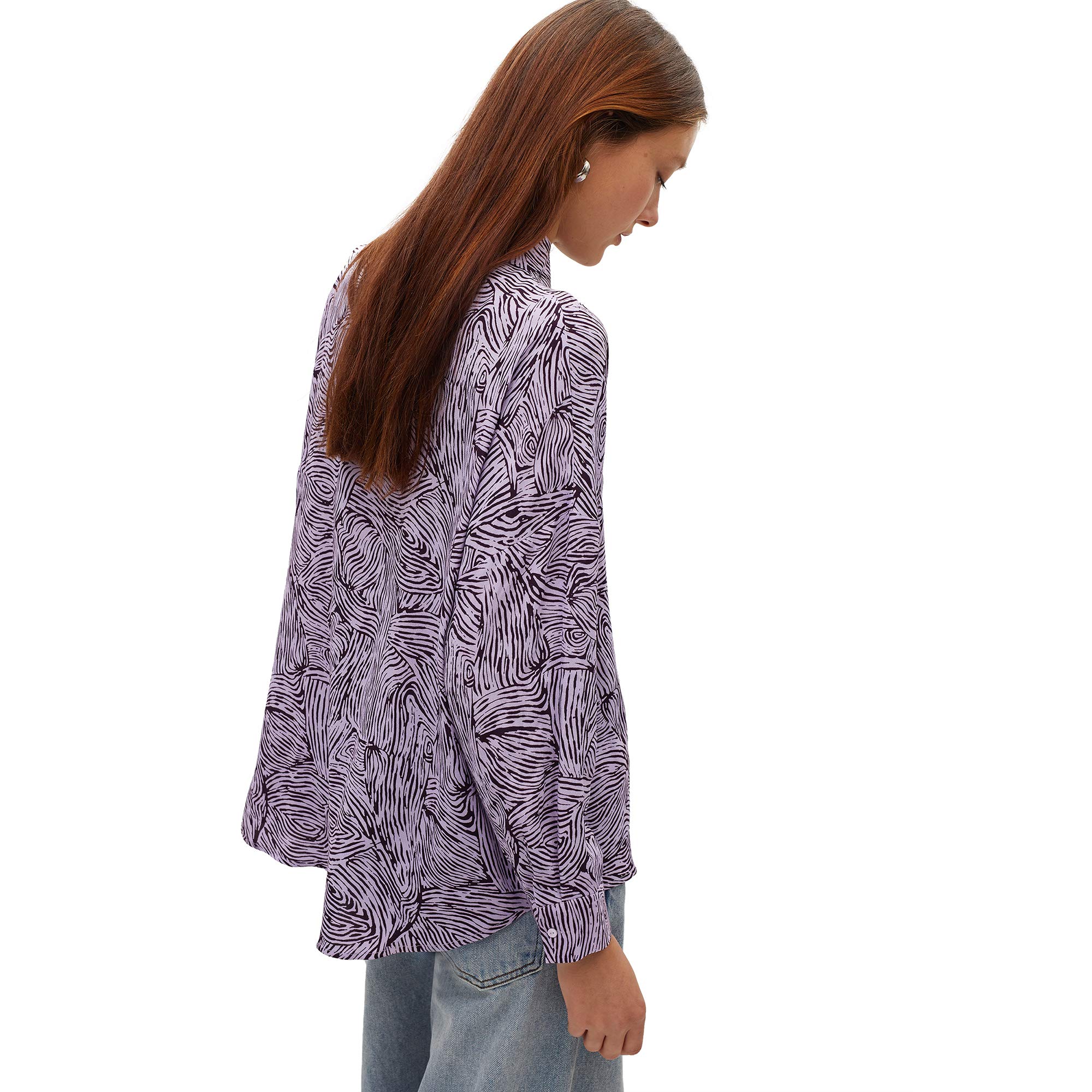 parfois-camisa-oversize-estampada-mujeres image 5