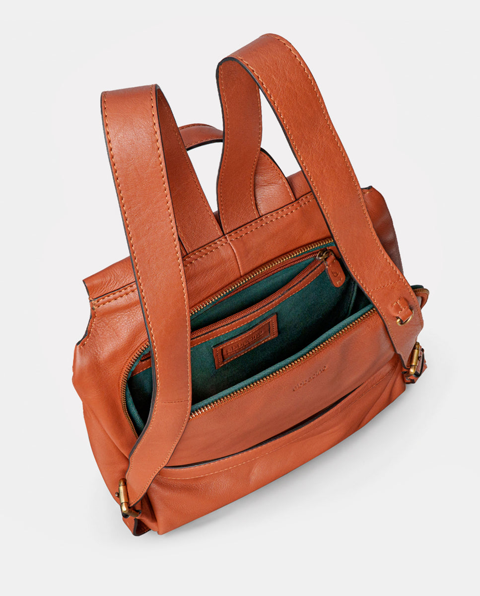 abbacino-mochila-en-piel-cognac-mujer image 5